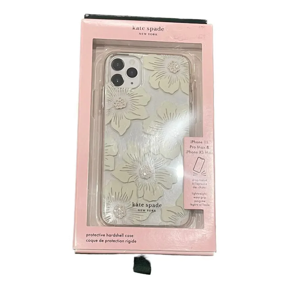 Kate Spade New York Apple iPhone 11 Pro/XS Hard Shell Case HollyHock Floral New